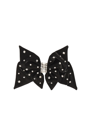 Lovers and Friends Crest Bow in Black.