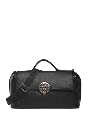 V°73 Federica flower-detail tote bag - Black