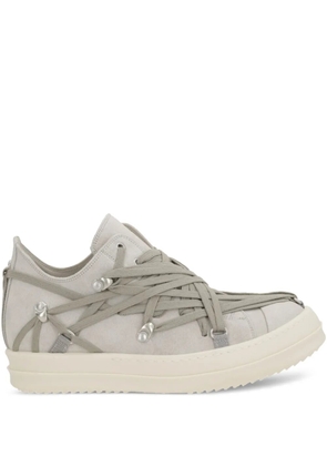 Rick Owens leather sneakers - Grey