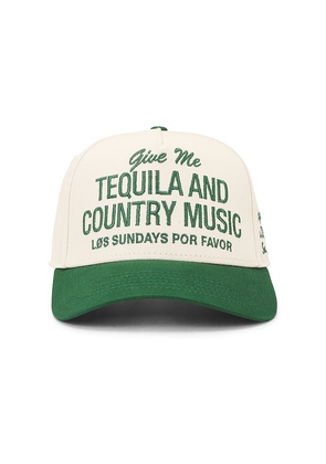 Los Sundays The Tequila & Country Music Cap in Cream.