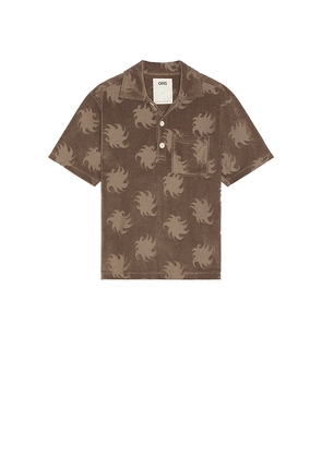 OAS Ember Girona Terry Shirt in Grey. Size L. Also in M, S.