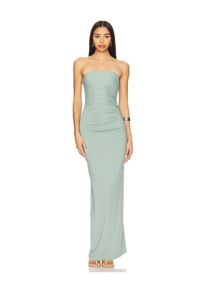 Nakedvice x REVOLVE The Evelyn Dress in Sage. Size L. Also in M, S, XS, XXS.