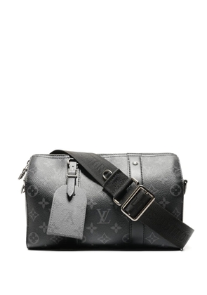 Louis Vuitton Pre-Owned 2021-2026 City Keepall monogram-canvas shoulder bag - Black