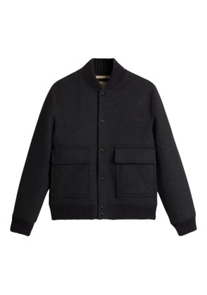 Woolrich wool twill pocket bomber - Grey