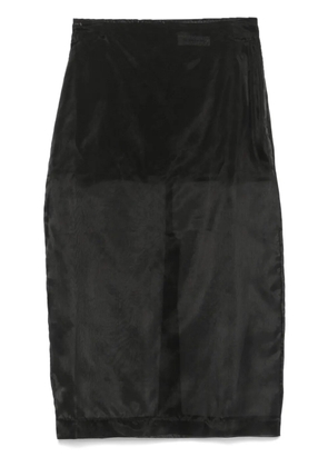The Frankie Shop Peri midi skirt - Black
