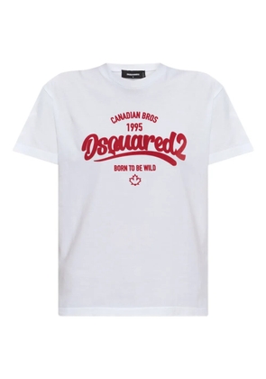 DSQUARED2 logo-print T-shirt - White