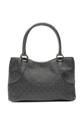 Gucci Pre-Owned 2000-2016 GG canvas handbag - Black