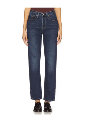 LEVI'S 501 Straight Jeans in Blue. Size 24. Also in 25, 26, 27, 28, 29, 30.