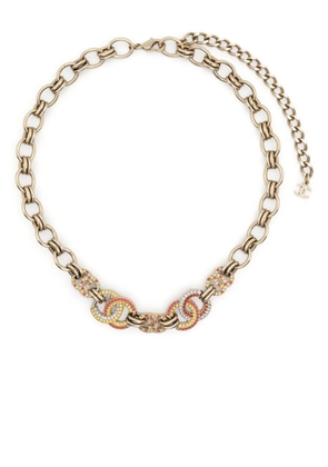 CHANEL Pre-Owned 2000s CC chain-link necklace - Gold
