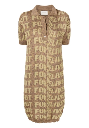 Henrik Vibskov Signed polo dress - Yellow