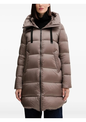 bomboogie Geneva hooded padded coat - Brown
