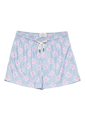 PENINSULA SWIMWEAR floral-pattern swim shorts - Green