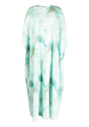 Bambah jacquard kaftan dress - Green