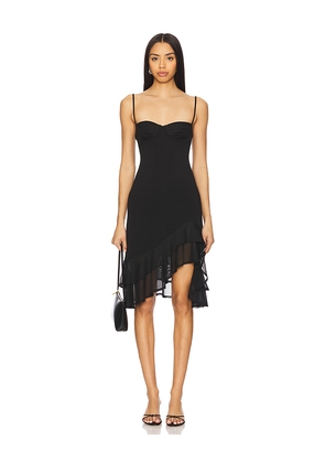 Miaou Caterina Dress in Black. Size L. Also in M, S, XL, XS, XXS.