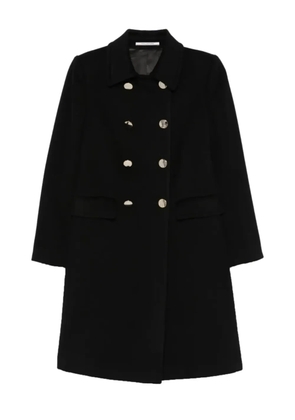 Tagliatore long-sleeve coat - Black