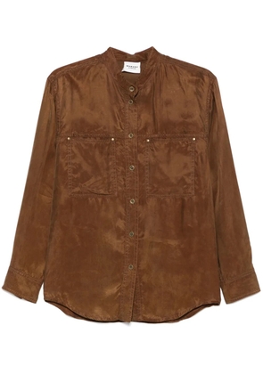 MARANT ÉTOILE Zetta shirt - Brown