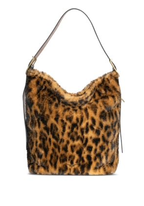 Zadig&Voltaire leopard-print belted bag - Brown