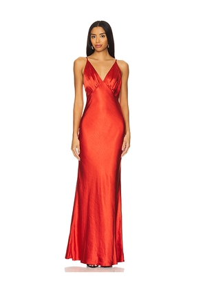 Lovers and Friends Alani Gown in Red. Size L. Also in M, S, XL, XS.