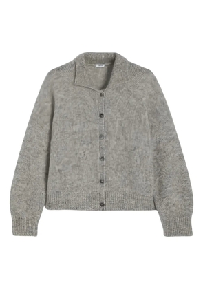 ASPESI polo-collar cardigan - Grey