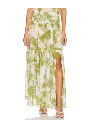 MISA Los Angeles Polly Skirt in Green. Size S. Also in XS.