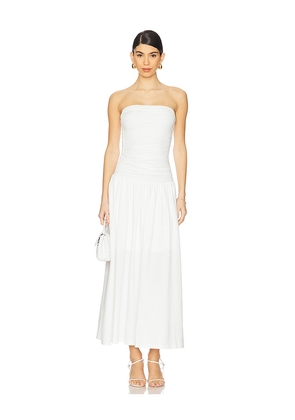 NIA Santal Dress in White. Size L. Also in M, S, XL, XS.