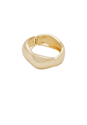 Lovers and Friends Celia Cuff in Metallic Gold.