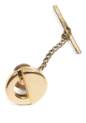 Christian Dior Pre-Owned 1990s CD logo tie pin - Gold