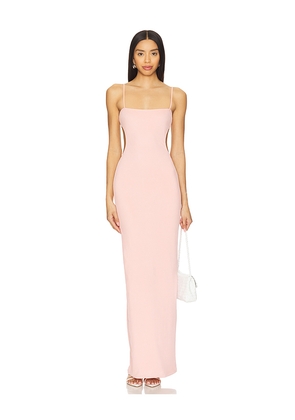 OW Collection Fiona Maxi Dress in Pink. Size L. Also in M, XL, XS.