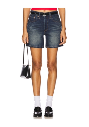 LEVI'S 501 Mid Thigh Low Waist Short in Blue. Size 25. Also in 27, 28, 29, 30, 33.
