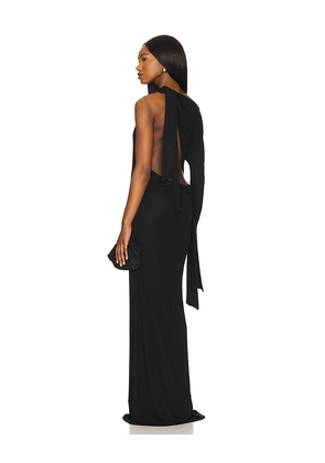 NBD The Shuri Maxi Dress in Black. Size L. Also in M, S, XL, XS, XXS.