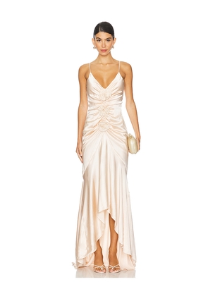 Lovers and Friends Liz Gown in Neutral. Size S. Also in XS.