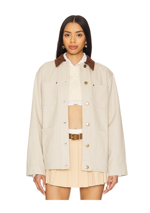 Lovers and Friends Mags Jacket in Brown. Size L. Also in M.