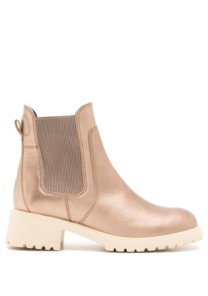 Sarah Chofakian Mirre Chelsea boots - Gold