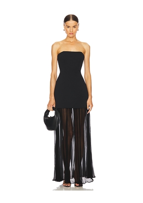 L'Academie by Marianna Amiens Gown in Black. Size L. Also in M, S, XL, XS, XXS.