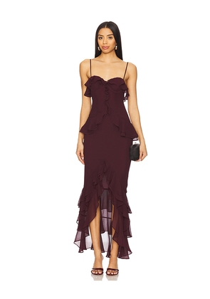 Lovers and Friends Melissa Gown in Purple. Size L. Also in M, S, XL, XS, XXS.