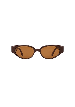 Kimeze Gabriel 2 Sunglasses in Chocolate.