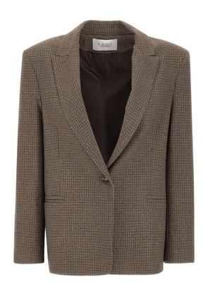kaos houndstooth blazer - Brown