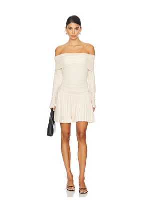 LIONESS Field Of Dreams Mini in Cream. Size S. Also in XS, XXS.