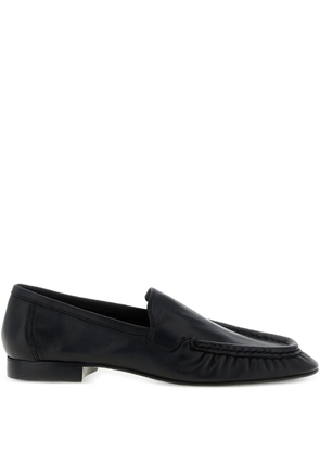 ARMARIUM curled-toe leather loafers - Black