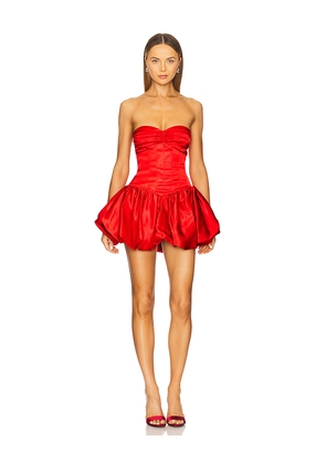 Lovers and Friends Poppy Mini Dress in Red. Size L. Also in M, S, XL.