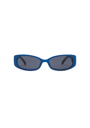 Le Specs Starlight Sunglasses in Blue.