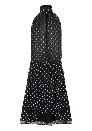 Nina Ricci halterneck dress - Black