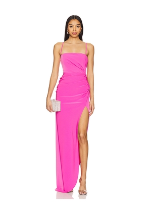 Lovers and Friends Sabrina Gown in Pink. Size L. Also in M, S, XS, XXS.