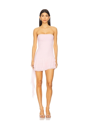 MAJORELLE Clara Dress in Pink. Size L. Also in M, S, XL.