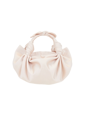 NLA Collection Knot Bag in Metallic Gold.