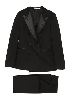 Tagliatore double-breasted suit - Black