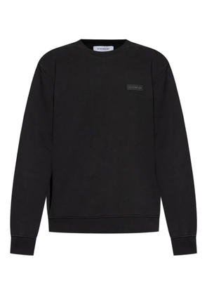 Givenchy logo-plaque sweatshirt - Black