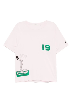 BODE Cobra t-shirt - Pink