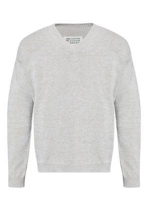 Maison Margiela V-neck sweater - Grey