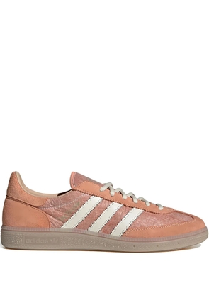 adidas Handball Spezial three-stripe suede sneakers - Orange